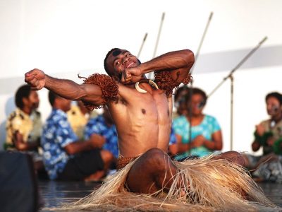 Fiji Islands Aborigine Tribal Dance