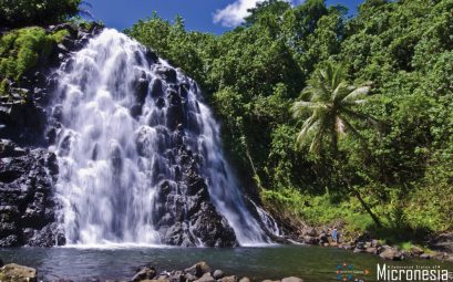 Micronesia POHNPEI Hotel Waterfall