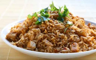 Vegetarian Nasi Goreng (Stir-Fried Rice)