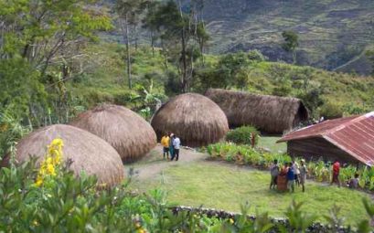 papua village