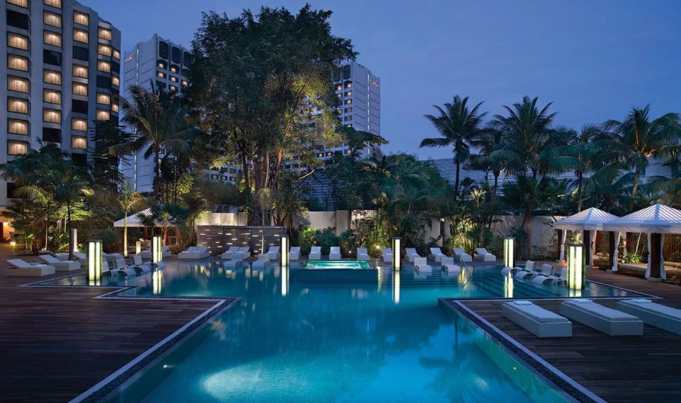 singapore grand hyatt singapore swimming pool