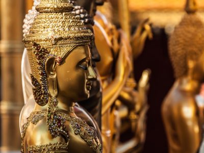 Inside Doi-Suthep temple, Doi-Suthep,Chiang Mai, Thailand