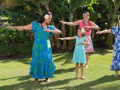 hawaii maui kaanapali beach hotel hula class