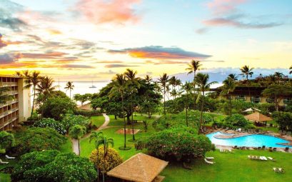 hawaii maui kaanapali beach hotel ocean view room lanai view