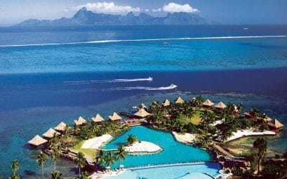 tahiti papeete intercontinental tahiti resort and spa aerial view