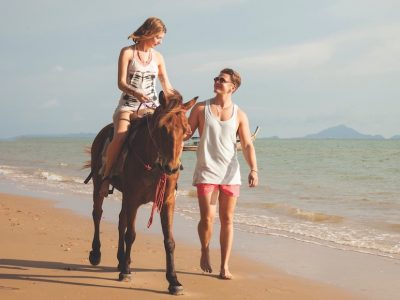 thailand krabi aonang cliff beach resort krabi horse back riding