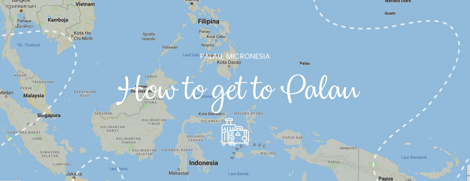How to get to Palau
