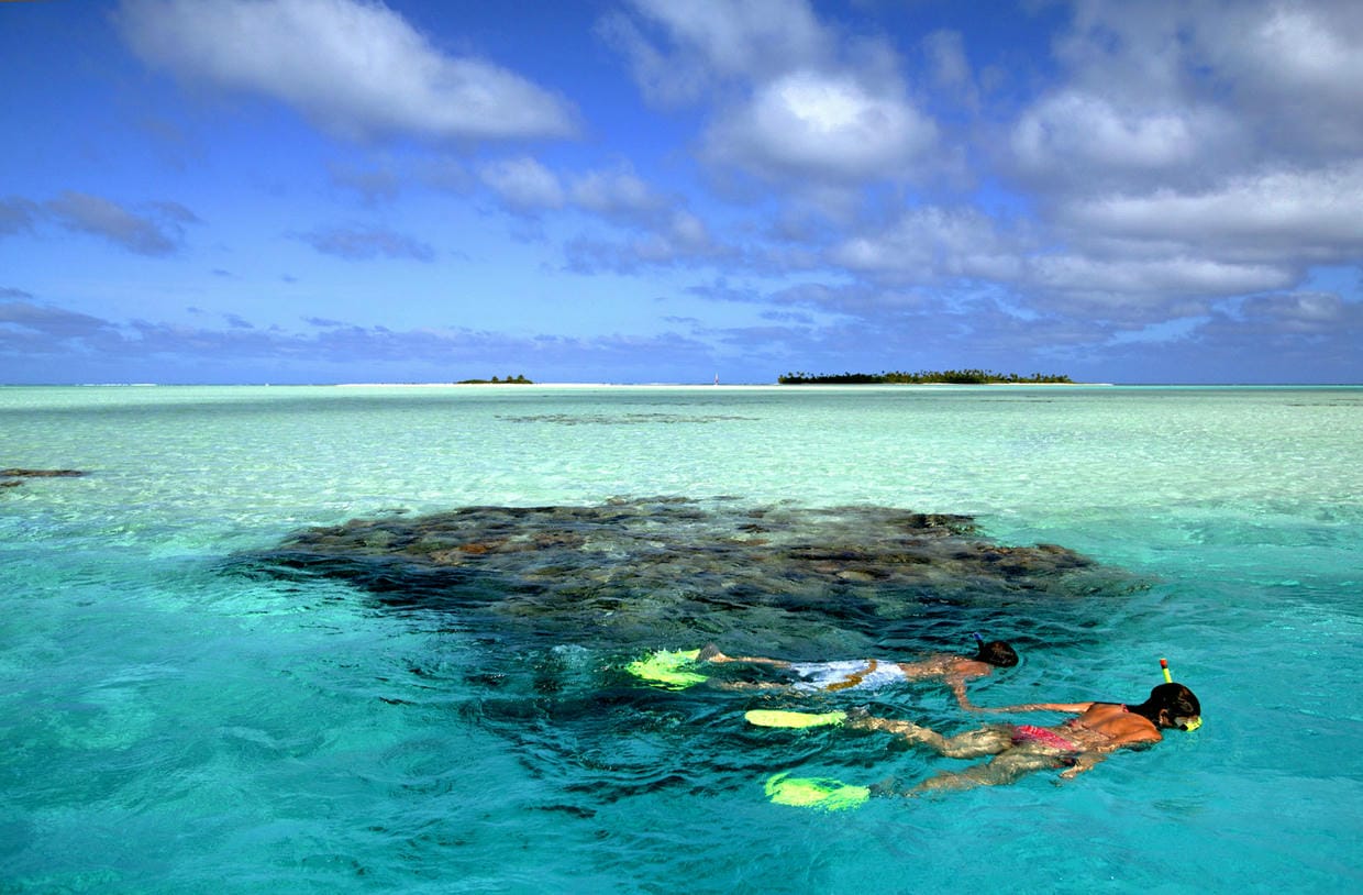 cook island dive trip